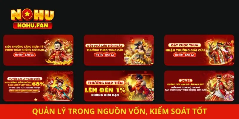Quản lý trong nguồn vốn, kiểm soát tốt