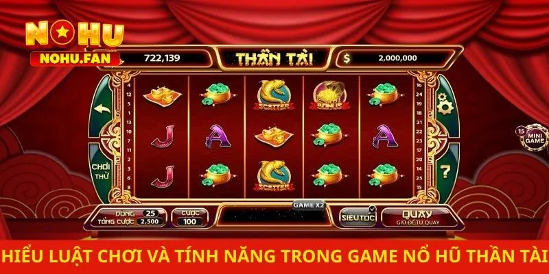 Hiểu luật chơi và tính năng trong game nổ hũ Thần Tài